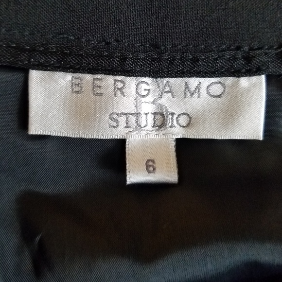 Bergamo Studio Skirt A-Line Black Size 6 - Picture 8 of 8